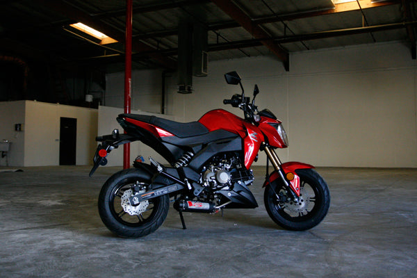 EVO S Full Exhaust System - Kawasaki Z125 PRO (17-23) – biggunexhaust