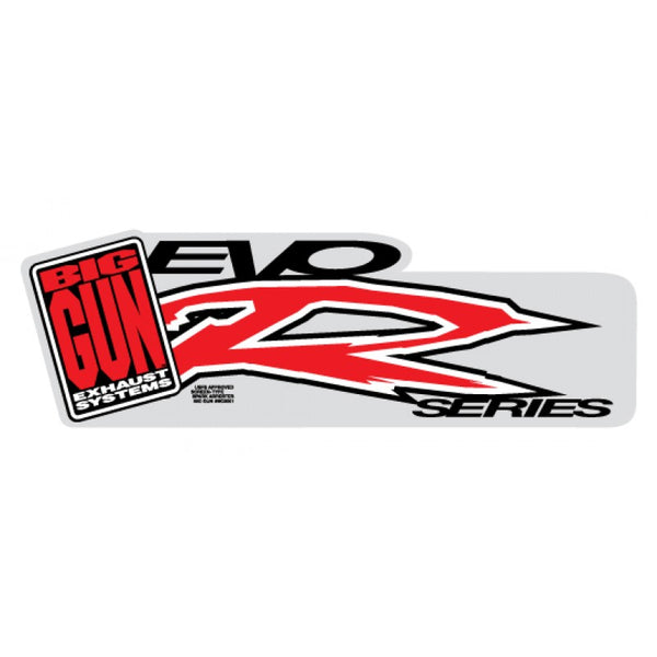 Sticker - EVO R Muffler Decal – biggunexhaust