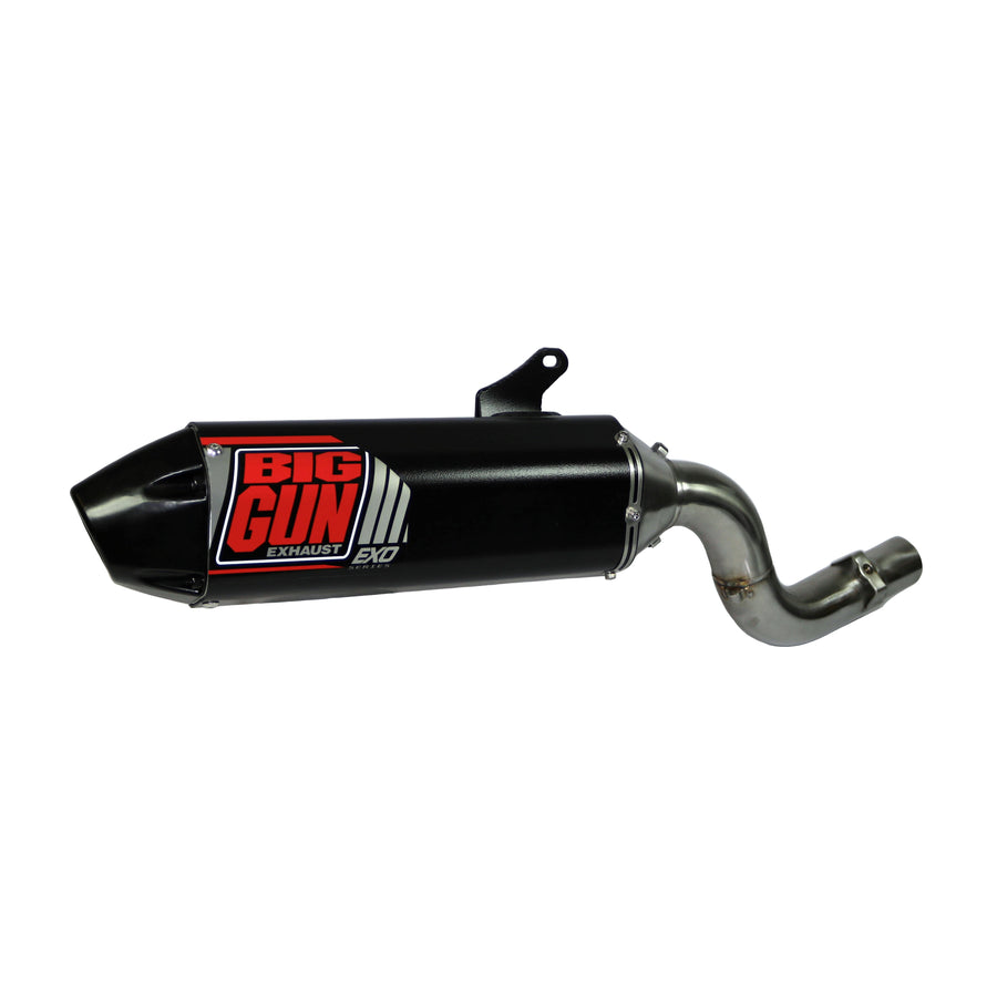 EXO Slip On Muffler - Honda XR 650L (93-25) *BLACK OUT EDITION*