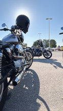 Load image into Gallery viewer, Stealth Pipes Harley Sportster exhaust options – raw stainless and polished finishes available