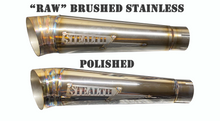 Load image into Gallery viewer, Stealth Pipes polished exhaust for 2004–2022 Harley Sportster – TIG-welded stainless steel system