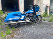 Load image into Gallery viewer, 2017–2025 Harley M8 Bagger with Stealth Pipes stainless exhaust system – American-made performance upgrade