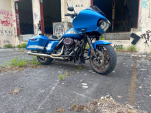 Load image into Gallery viewer, 2017–2025 Harley M8 Bagger with Stealth Pipes stainless exhaust system – American-made performance upgrade