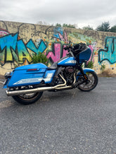 Load image into Gallery viewer, 2017–2025 Harley M8 Bagger with Stealth Pipes stainless exhaust system – American-made performance upgrade