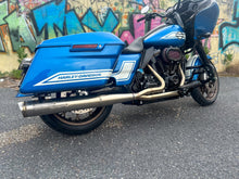 Load image into Gallery viewer, 2017–2025 Harley M8 Bagger with Stealth Pipes stainless exhaust system – American-made performance upgrade