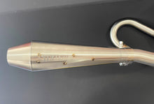 Load image into Gallery viewer, Honda Monkey stainless exhaust by Stealth x Kruesi Originals – cone muffler and stepped header