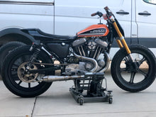 Load image into Gallery viewer, Stealth Pipes exhaust system fitted to Harley Sportster – 1986–2003 stainless steel headers and muffler
