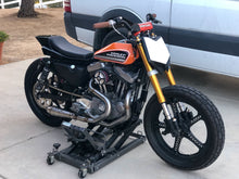 Load image into Gallery viewer, 1986–2003 Harley Sportster motorcycle with Stealth Pipes exhaust system – stainless muffler upgrade