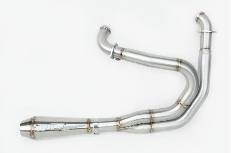 Stealth Pipes exhaust system for 2006–2017 Harley Dyna – stainless steel headers and muffler