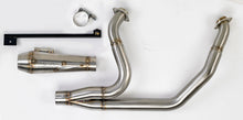 Load image into Gallery viewer, Harley Short Bagger exhaust system 1996–2016 by Stealth Pipes – American-made stainless performance upgrade