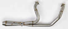 Load image into Gallery viewer, Stealth Pipes Short Bagger exhaust system – stainless steel headers and muffler for 1996–2016 Harley touring models