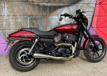 Load image into Gallery viewer, Harley XG 750 motorcycle with Stealth Pipes exhaust system installed – American-made stainless muffler upgrade