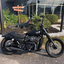 Load image into Gallery viewer, Harley XG 500 / 750 motorcycle with Stealth Pipes stainless exhaust system – American-made muffler upgrade