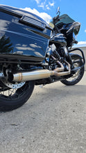 Load image into Gallery viewer, Pipes Short Bagger exhaust system – stainless steel headers and muffler for 1996–2016 Harley touring models