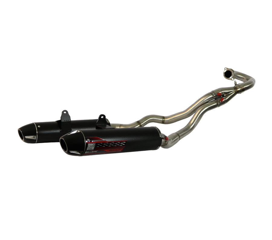 BALLISTIC SERIES Dual Full Exhaust System - Yamaha Raptor 700 (15-25)