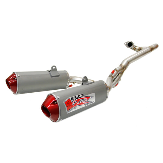EVO R Dual Full Exhaust System - Honda CRF 450R (13-14)