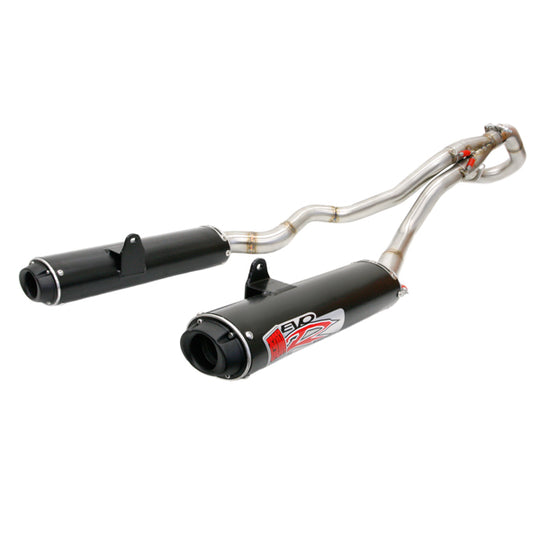EVO R Dual Full Exhaust System (Black) - Yamaha Raptor 700 (15-25)