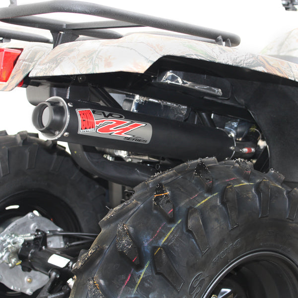 EVO U Slip On Muffler - Yamaha Grizzly 350 4x4 AUTO (12-14)