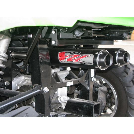 EVO U Dual Slip On Muffler - Kawasaki Teryx 750 (08-13)