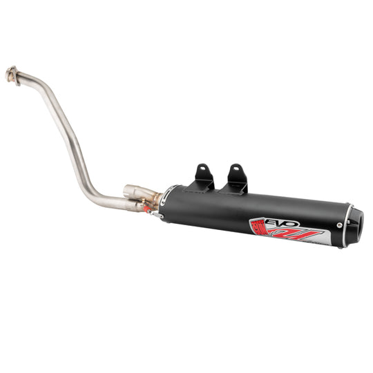 EVO U Slip On Muffler - Kawasaki Brute Force 650 Straight Axle (05-14)