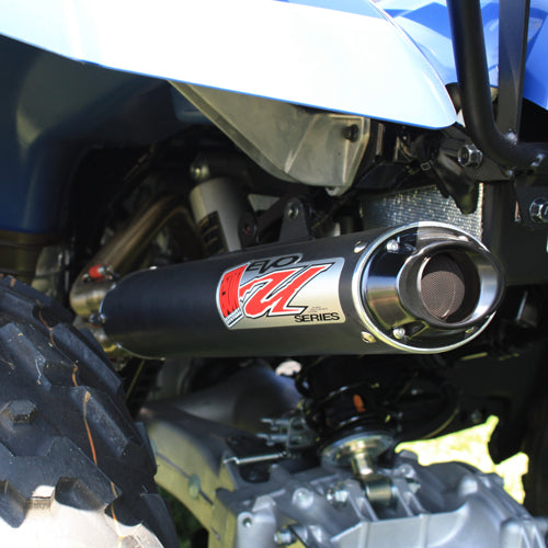 EVO U Slip On Muffler - Kawasaki Brute Force 650 Straight Axle (05-14)