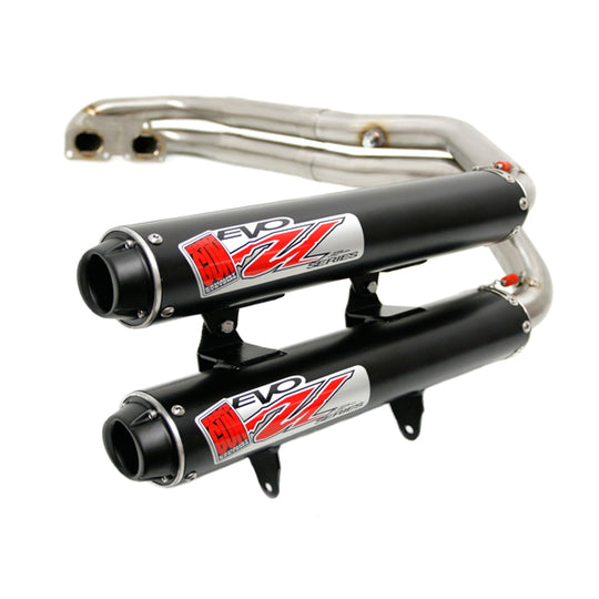EVO U Dual Full Exhaust System - Polaris RZR S 1000 (16-23)