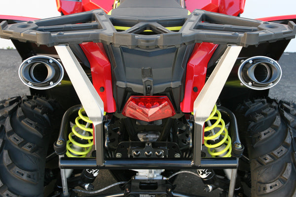 EVO U Dual Slip On Muffler - Polaris Scrambler XP 1000 (14-19)