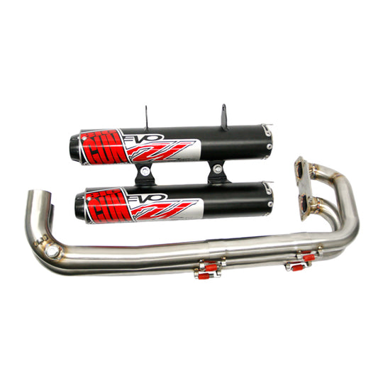 EVO U Dual Full Exhaust System - Polaris RZR RS1 (18-22)
