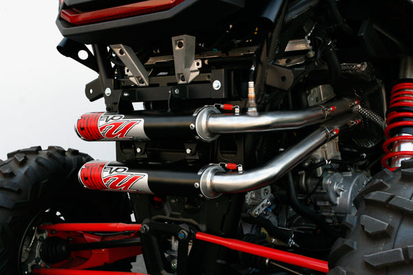 EVO U Dual Full Exhaust System - Polaris RZR RS1 (18-22)