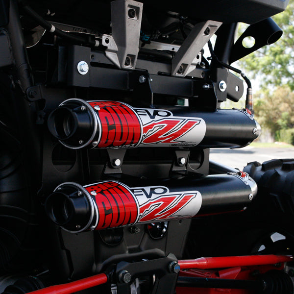 EVO U Dual Full Exhaust System - Polaris RZR RS1 (18-22)