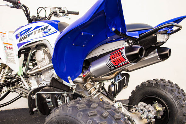 EXO Series Dual Full Exhaust System - Yamaha Raptor 700 (06-14)