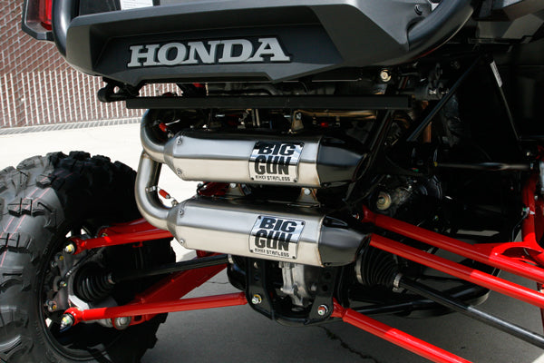 EXO Stainless Dual Slip On Muffler - Honda Talon 1000R / 1000X (19-24)