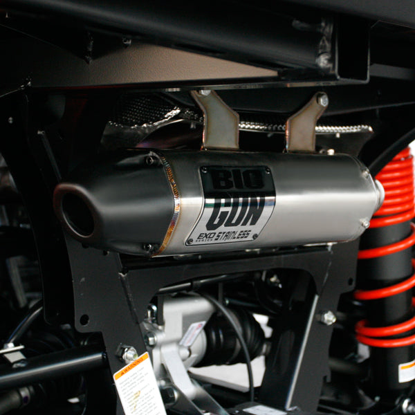 EXO Stainless Slip On Muffler - Yamaha Wolverine X4 (18-24)