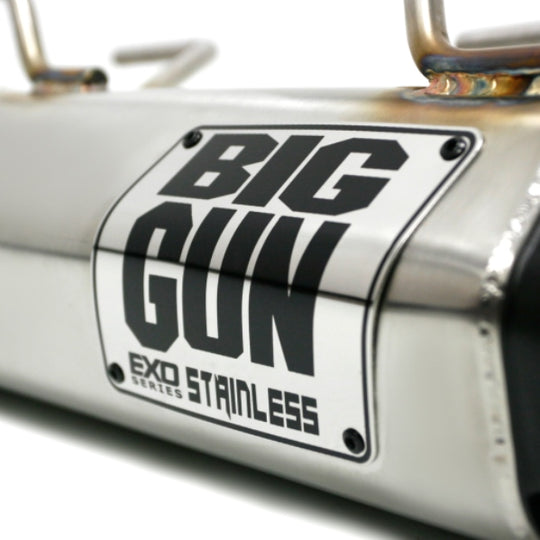 Badge - EXO Stainless Muffler Badge Kit