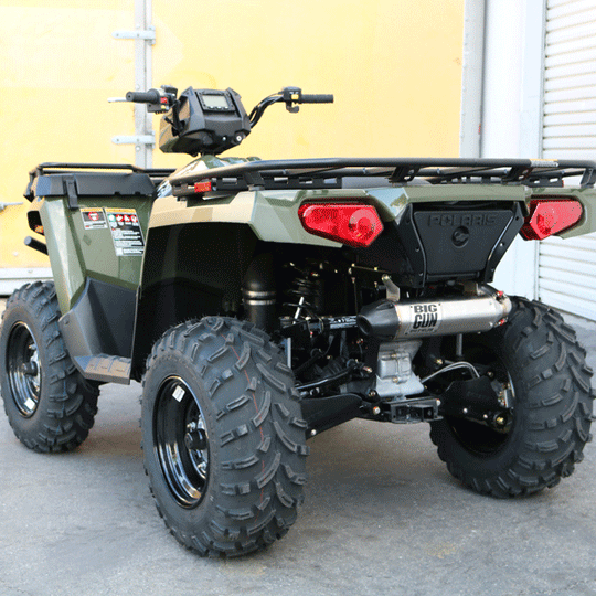 EXO Stainless Slip On Muffler - Polaris Sportsman 570 (14-24)