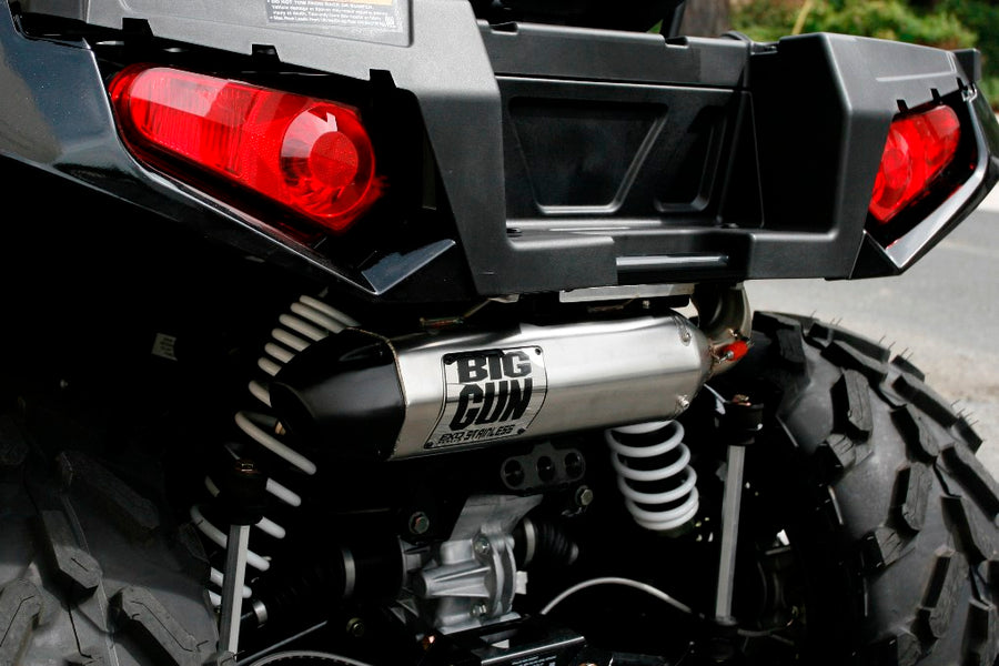 EXO Stainless Slip On Muffler - Polaris Sportsman XP 1000 Touring (17-23)