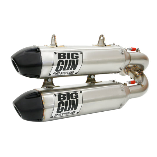 EXO Stainless Dual Slip On Muffler - Polaris RZR XP 4 1000 (2014)