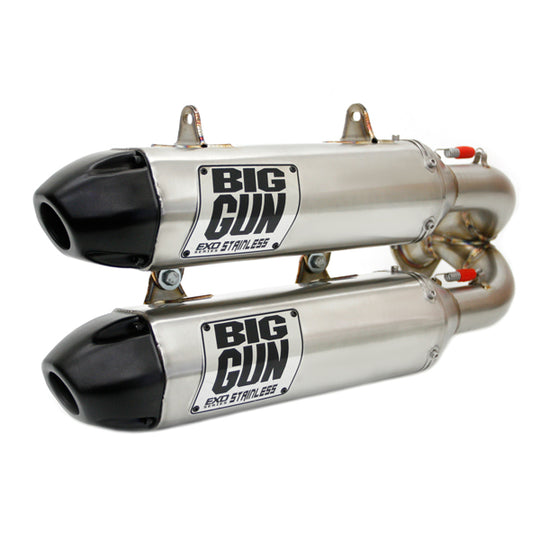 EXO Stainless Dual Slip On Muffler - Polaris RZR RS1 (18-22)