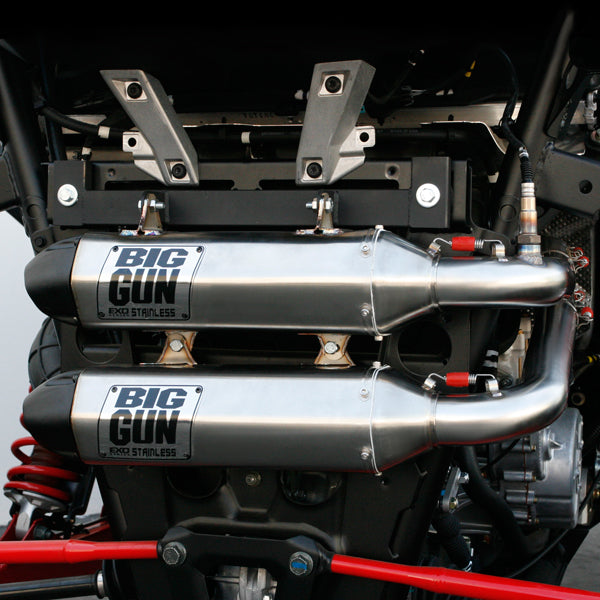 EXO Stainless Dual Full Exhaust System - Polaris RZR RS1 (18-22)