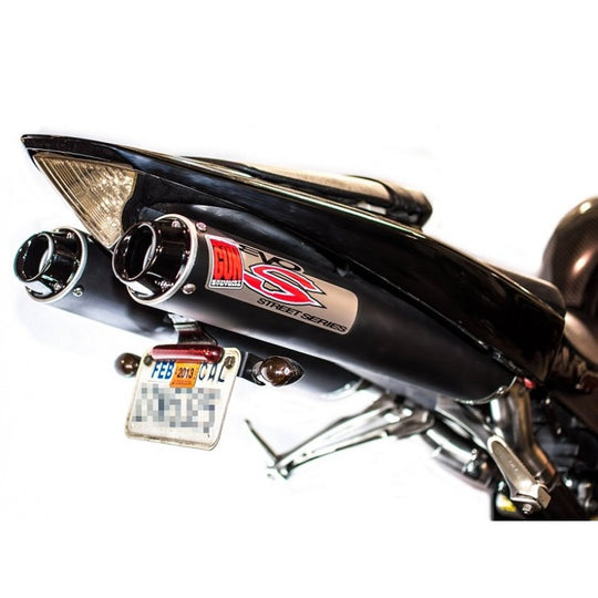 EVO S Dual Slip On Muffler - Yamaha YZF-R1 (09-13)