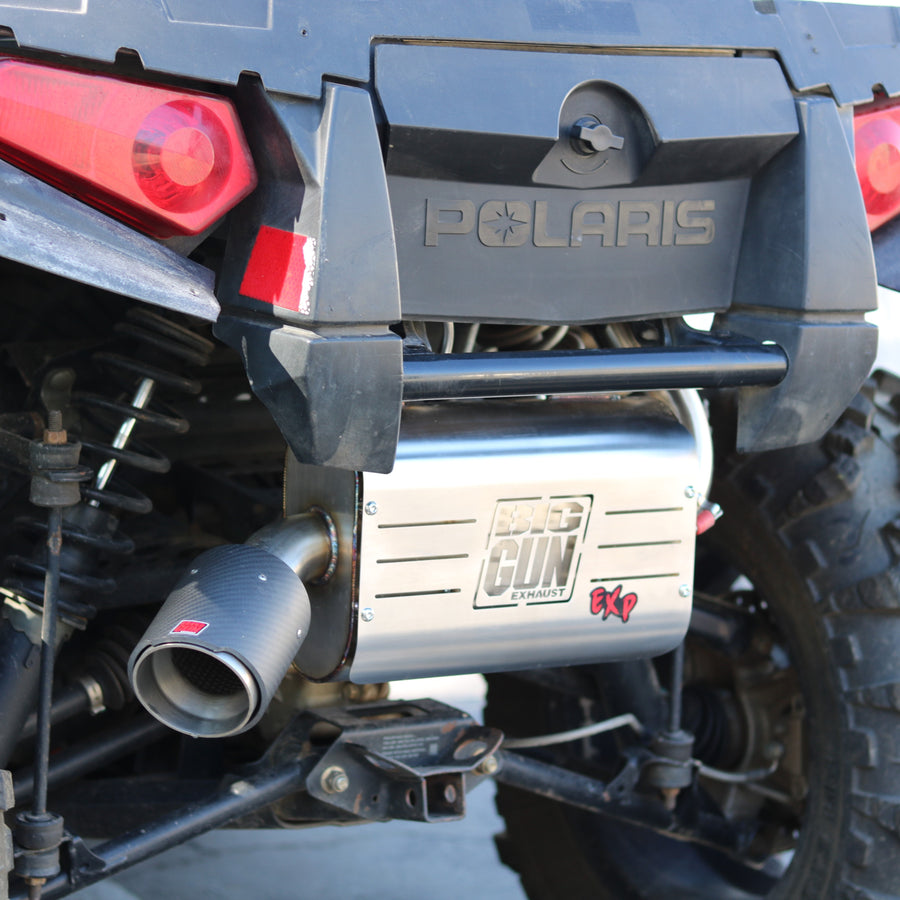 Explorer Series Polaris Sportsman 1000 High Lifter Slip On Muffler (16-24)