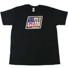 Load image into Gallery viewer, Gear - American Flag Logo T-Shirt - Black