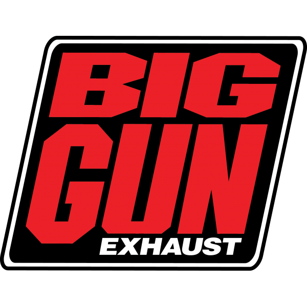 Gear - Big Gun Exhaust Logo Decal (10" x 10")