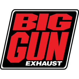 Gear - Big Gun Exhaust Logo Decal (10