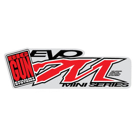 Sticker - EVO M Muffler Decal
