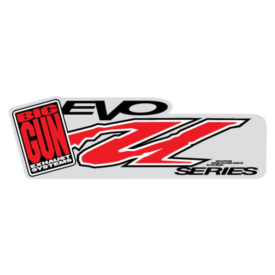 Sticker - EVO U Muffler Decal
