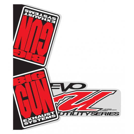 Sticker - EVO U Muffler Wrap Decal