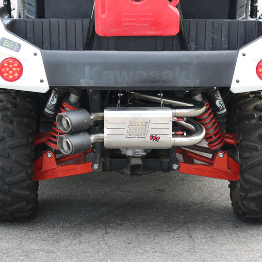 Explorer Series Kawasaki Teryx 4 750 Dual Slip On Muffler (12-23)