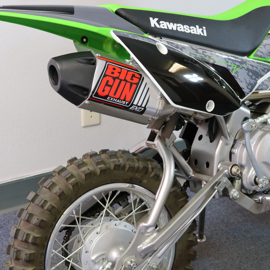 EXO Full Exhaust System - Kawasaki KLX 110 / 110L (03-25)