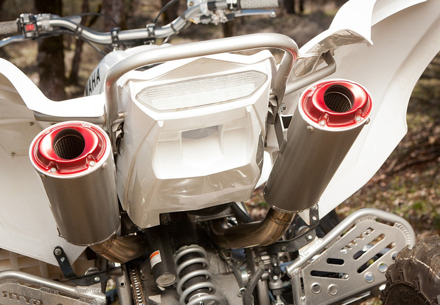 EVO R Dual Full Exhaust System - Yamaha Raptor 700 (06-14)